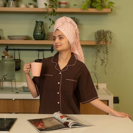 Signature Sleep Solid - BROWN