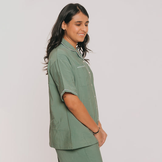 Signature Sleep Solid - Seagreen