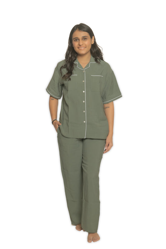 Signature Sleep Solid - Seagreen