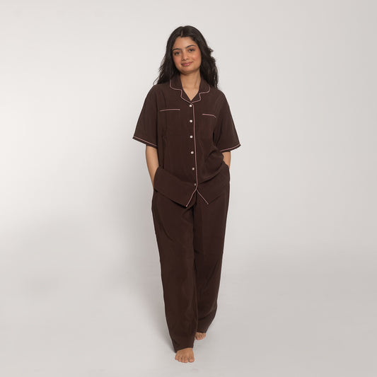 Signature Sleep Solid - BROWN