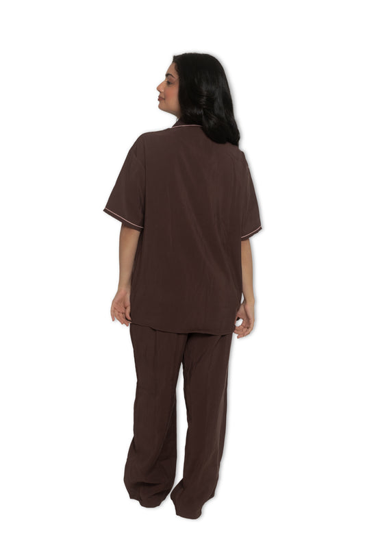 Signature Sleep Solid - BROWN