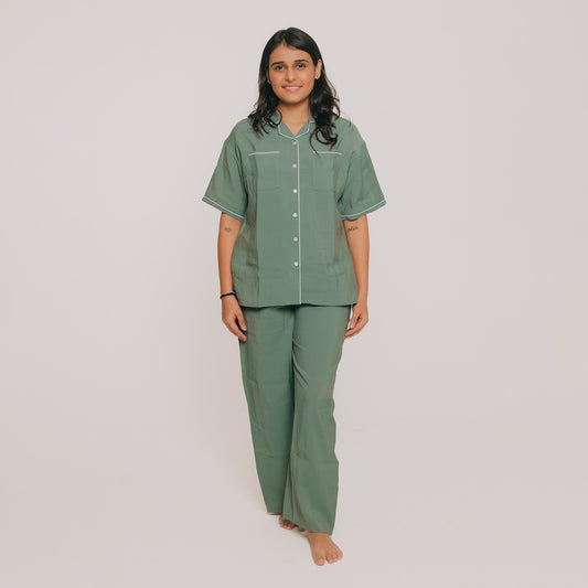 Signature Sleep Solid - Seagreen